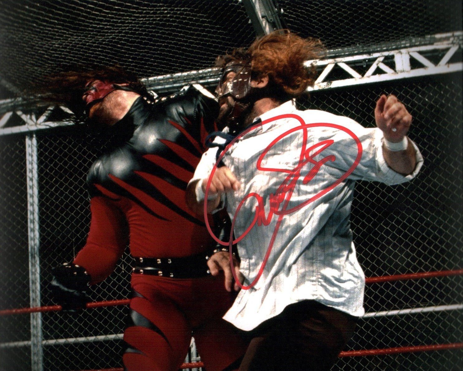 Mick Foley WWE Wrestling 8x10 Signed Photo JSA Certified Autograph