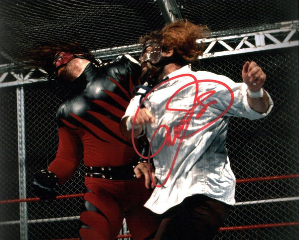 Mick Foley WWE Wrestling 8x10 Signed Photo JSA Certified Autograph