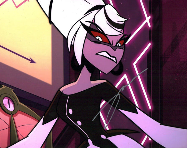 Daphne Rubin Vega Hazbin Hotel 8x10 Photo Signed JSA Certified Autograph