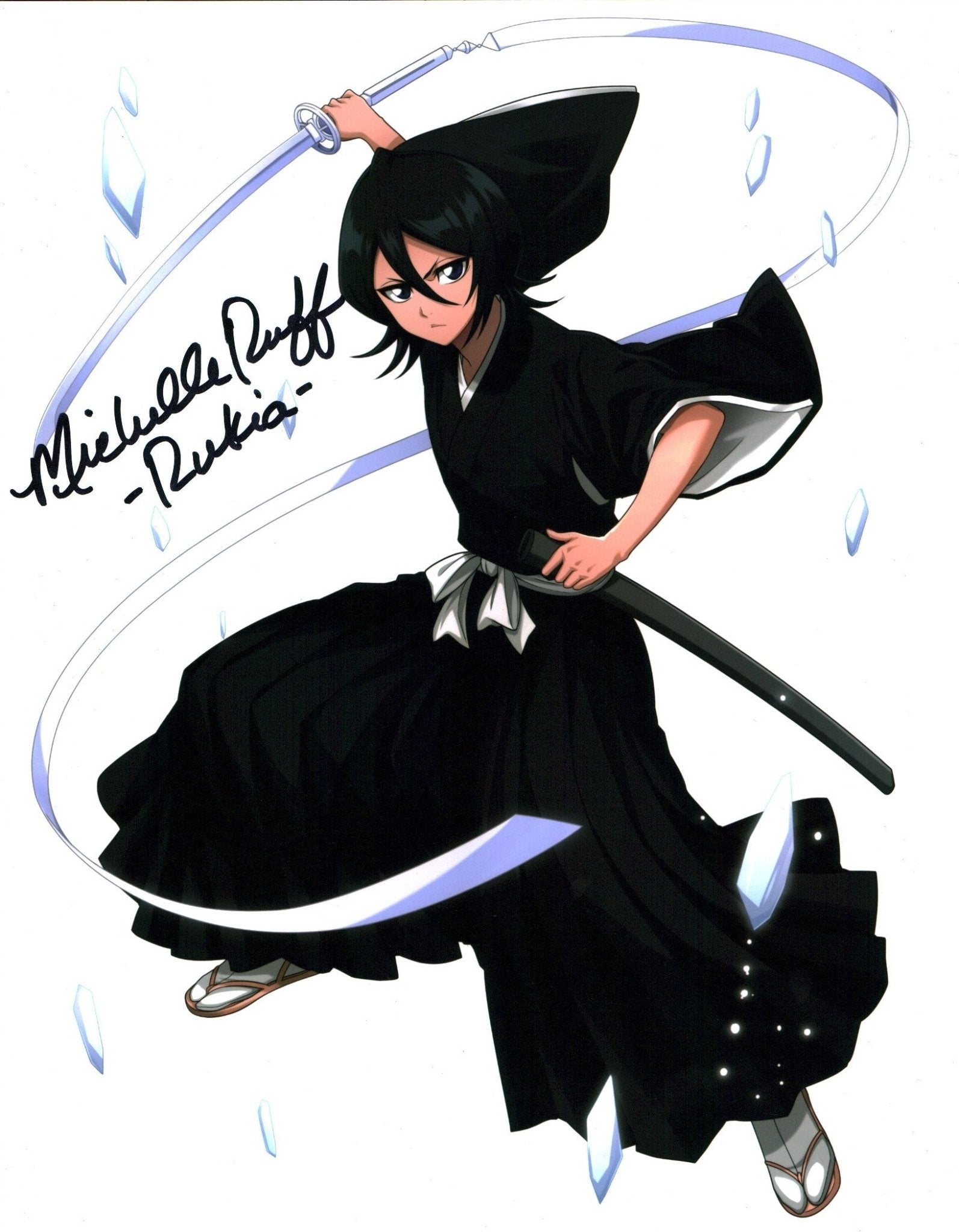 Michelle Ruff Bleach 11x14 Signed Photo Poster JSA Certified Autograph