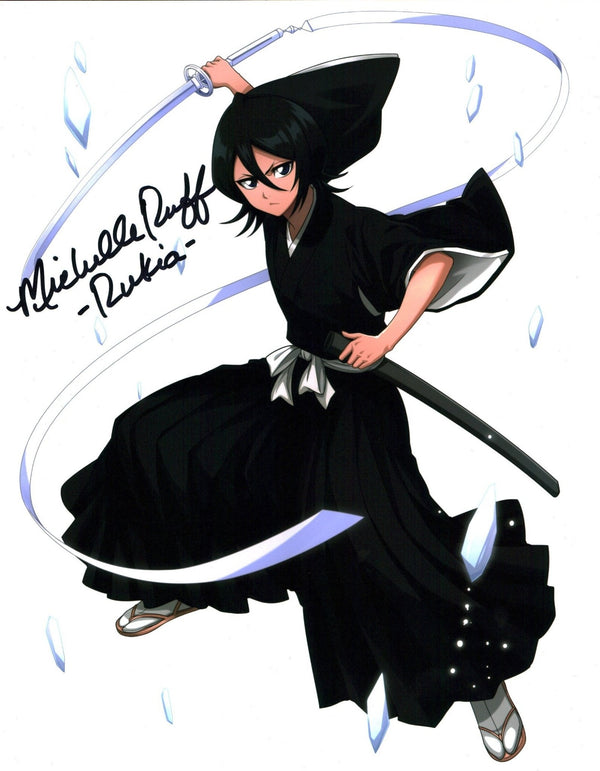 Michelle Ruff Bleach 11x14 Signed Photo Poster JSA Certified Autograph