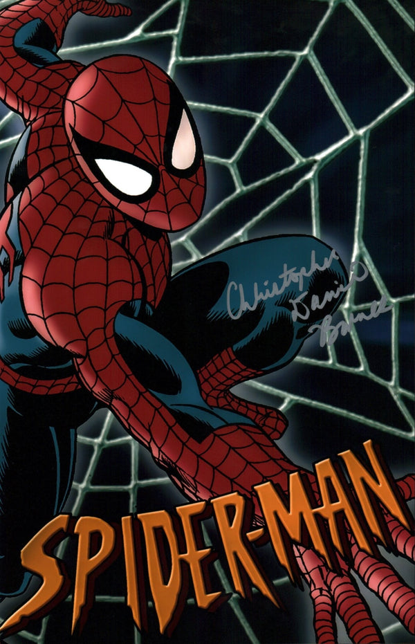 Christopher Daniel Barnes Spider-Man 11x17 Photo Poster Signed Autograph JSA Certified Autograph