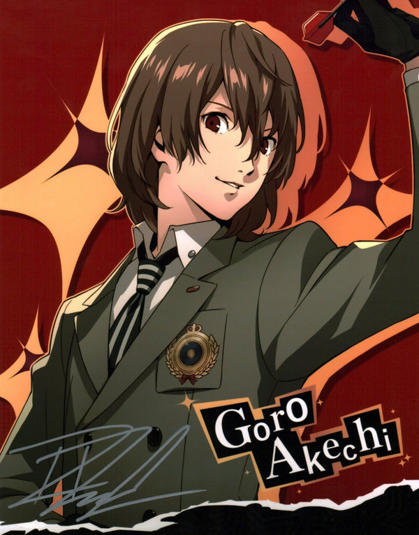 Robbie Daymond Persona 5 Royal 11x14 Photo Poster Signed JSA Certified Autograph