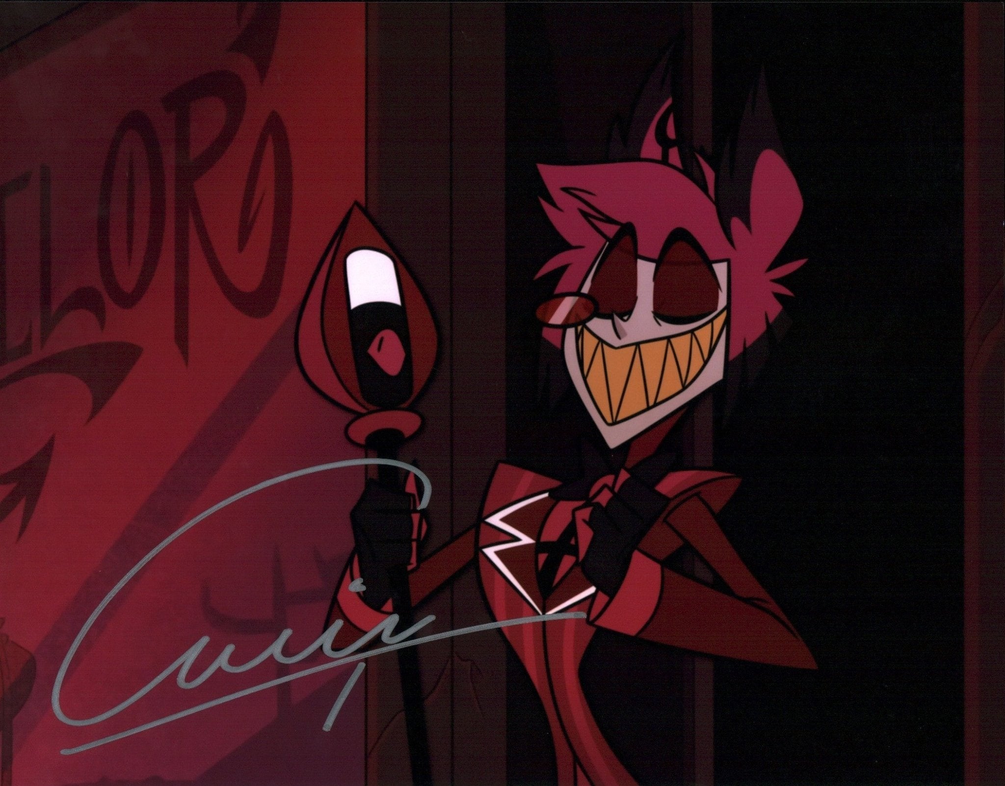 Amir Talai Hazbin Hotel 11x14 Photo Poster Signed JSA Certified Autograph