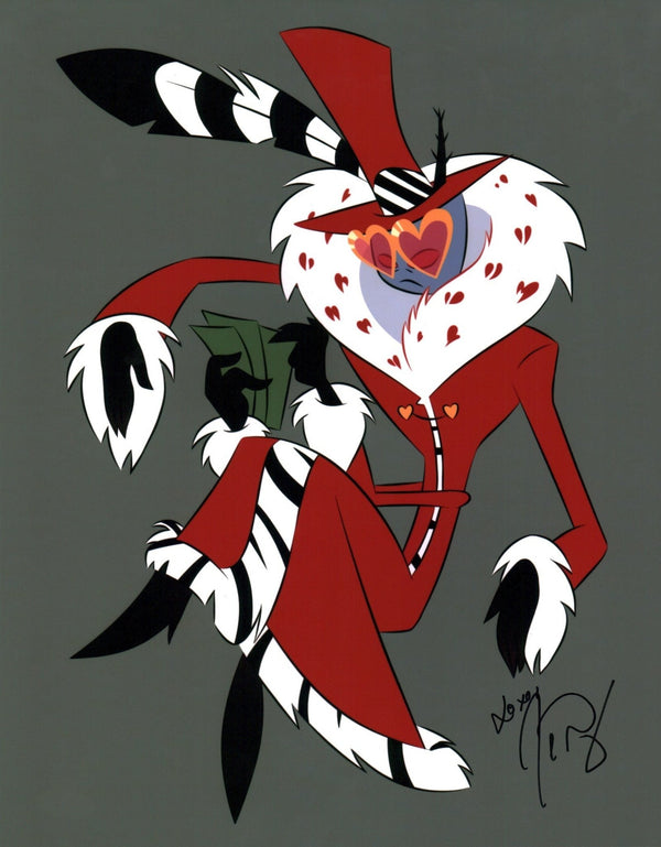 Joel Perez Hazbin Hotel 11x14 Signed Photo Poster JSA Certified Autograph