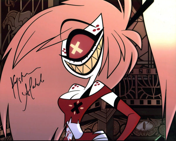 Krystina Alabado Hazbin Hotel 11x14 Signed Photo Poster JSA Certified Autograph