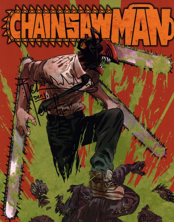 Ryan Colt Levy Chainsaw Man 11x14 Signed Photo JSA Certified Autograph