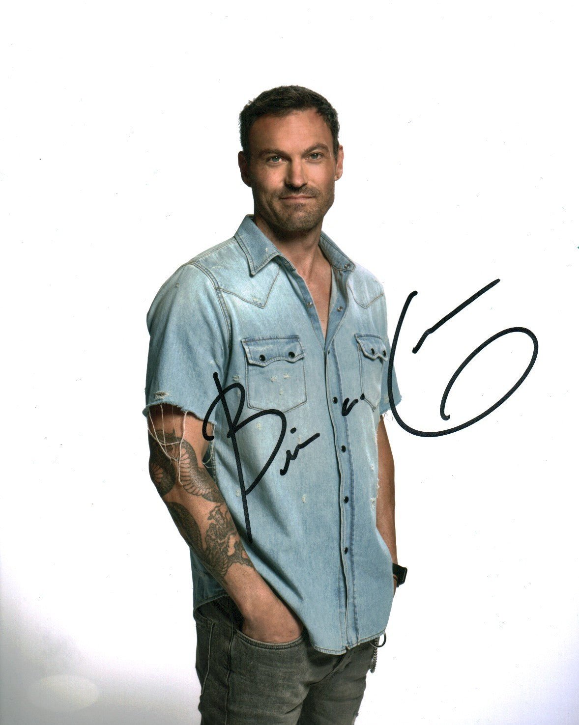 Brian Austin Green BH90210 8x10 Photo Signed JSA Certified Autograph