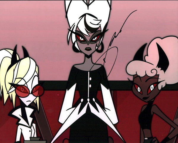 Daphne Rubin Vega Hazbin Hotel 8x10 Photo Signed JSA Certified Autograph