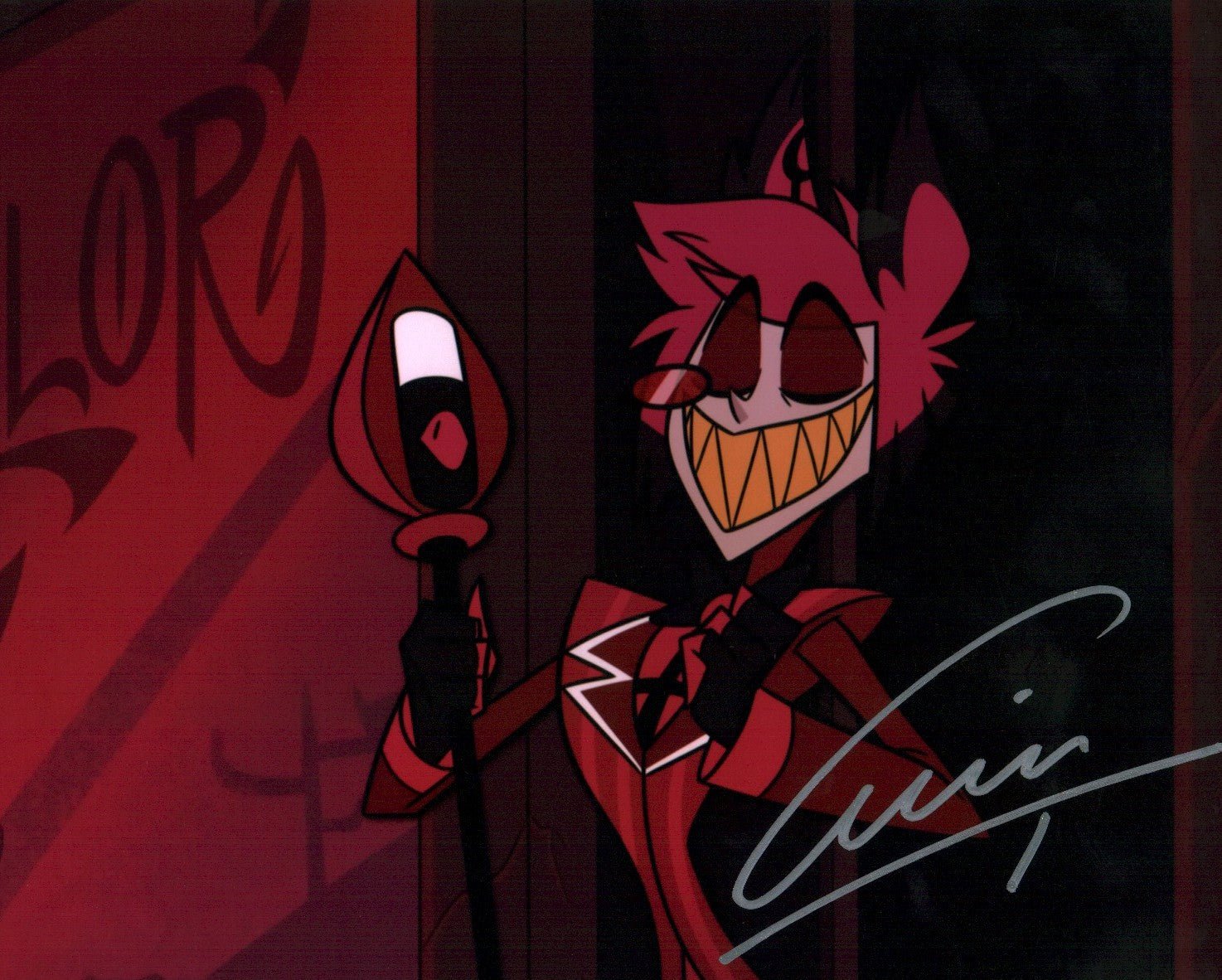 Amir Talai Hazbin Hotel 8x10 Photo Signed JSA Certified Autograph