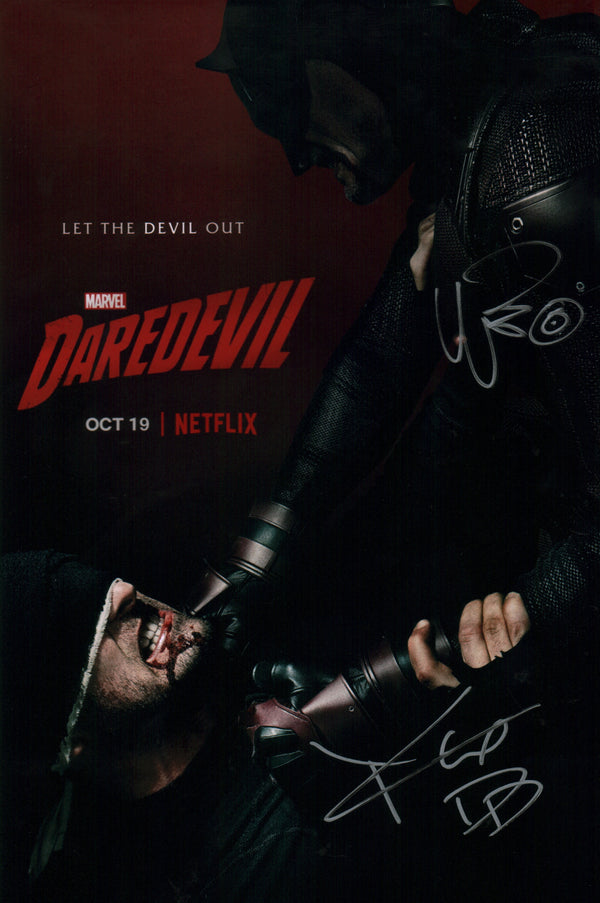 Daredevil 8x12 Photo Signed Cox Bethel Photo JSA Certified Autograph