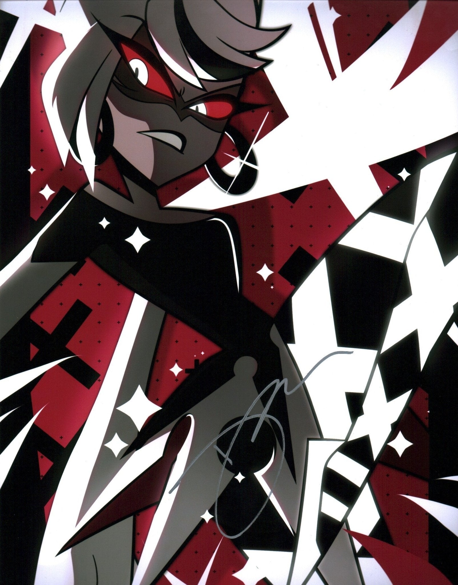 Daphne Rubin Vega Hazbin Hotel 11x14 Photo Signed JSA Certified Autograph