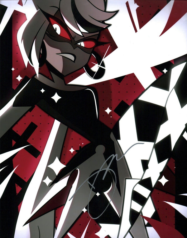 Daphne Rubin Vega Hazbin Hotel 11x14 Photo Signed JSA Certified Autograph