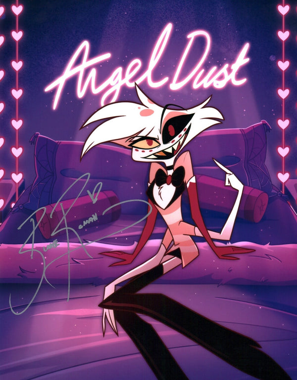 Blake Roman Hazbin Hotel 11x14 Photo Poster Signed JSA Certified Autograph