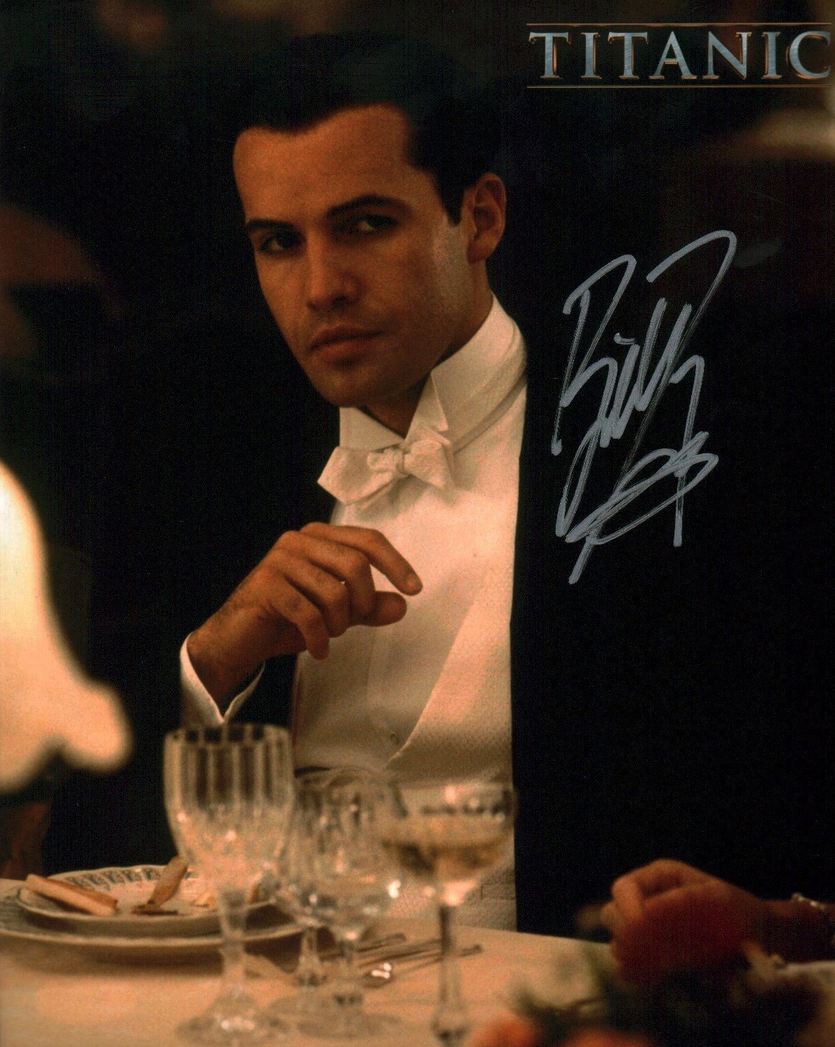 Billy Zane Titanic 8x10 Signed Photo  JSA Certified Autograph