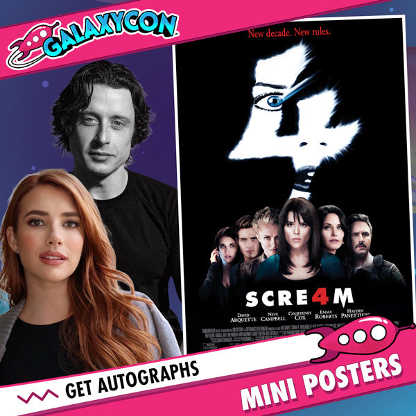 Scream 4: Duo Autograph Signing on Mini Posters, November 27