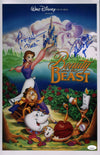 Disney Beauty and the Beast 11x17 Photo Poster Signed Autograph Pierce O'Hara White JSA Certified COA Auto