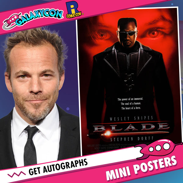 Stephen Dorff: Autograph Signing on Mini Posters, October 19th