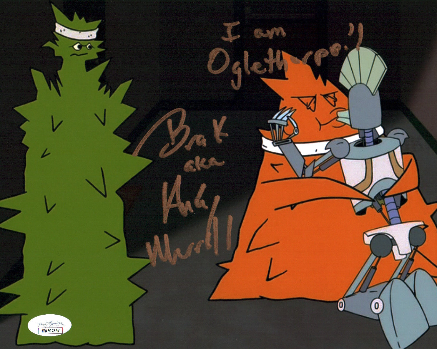 Andy Merrill Aqua Teen Hunger Force 8x10 Photo Signed JSA Certified Autograph GalaxyCon
