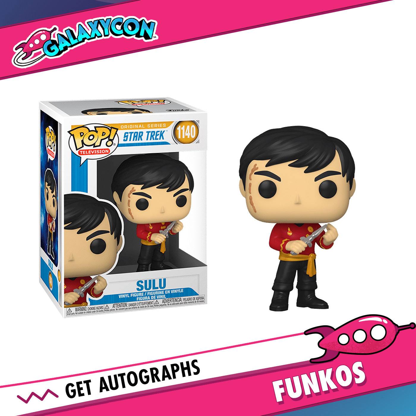 George Takei: Autograph Signing on a Funko Pop, February 25th