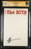 The Boys #1 Dynamite Entertainment CGC Signature Series 9.9 Signed Antony Starr