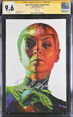 Star Trek: Defiant Annual #nn IDW Publishing CGC Signature Series 9.6 Signed Denise Crosby