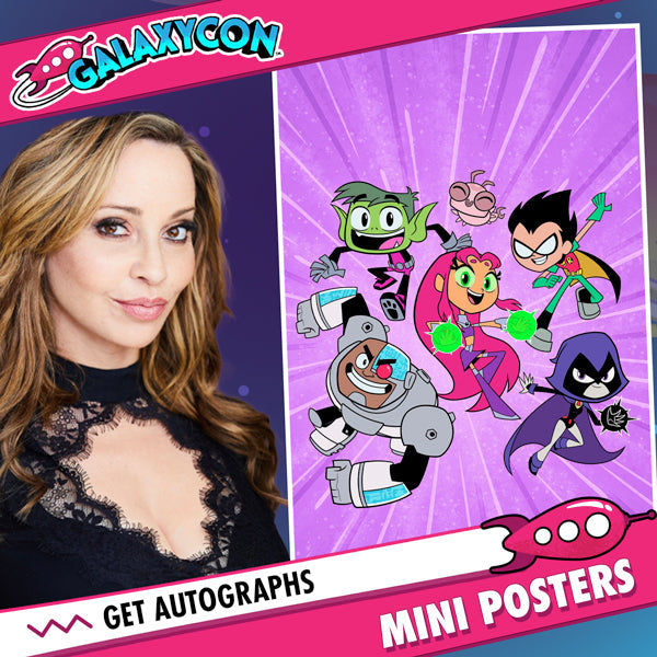Tara Strong: Autograph Signing on Mini Posters, November 16th