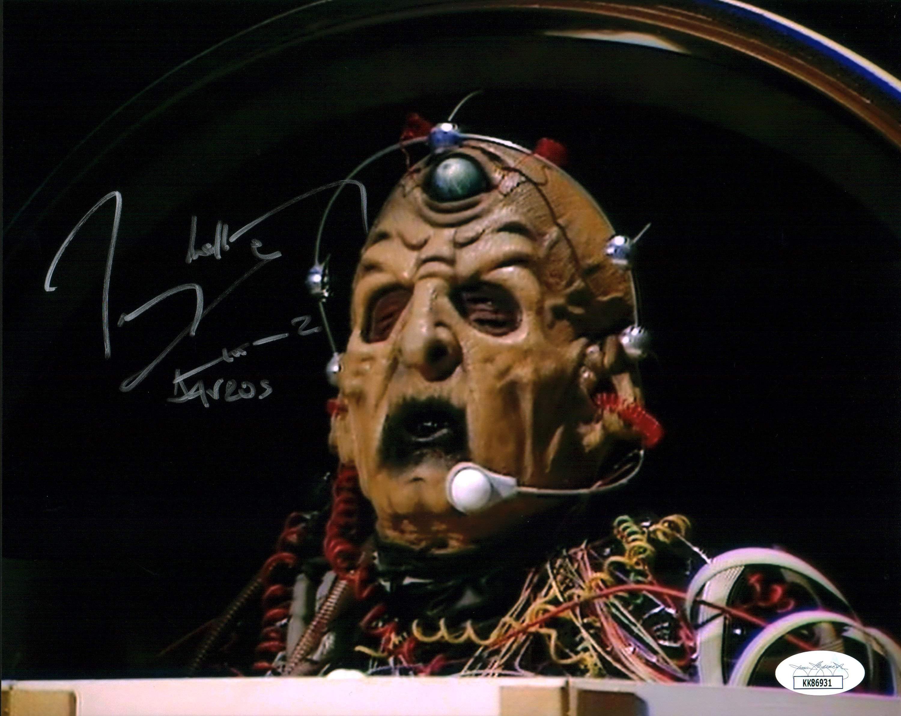 Terry Molloy Doctor Who 8x10 Photo Signed Autograph JSA Certified COA Auto GalaxyCon