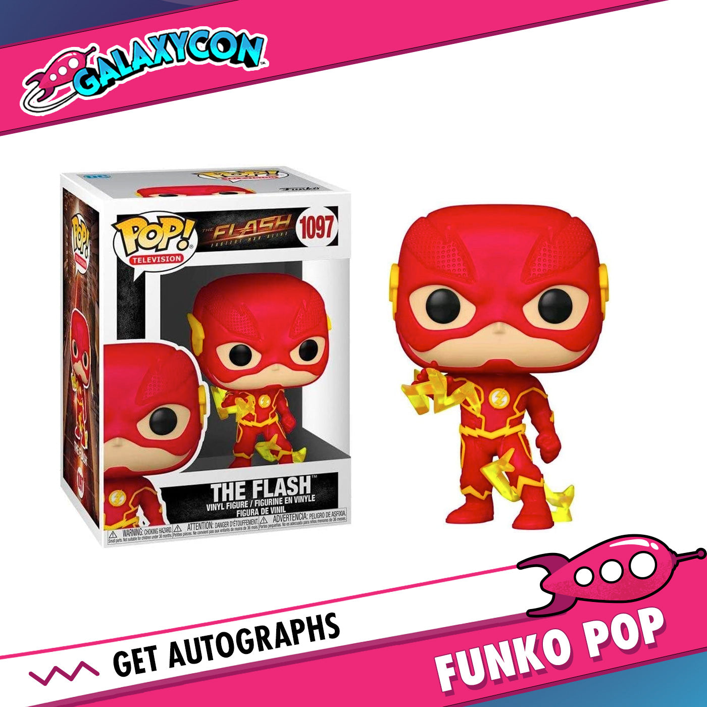Grant Gustin: Autograph Signing on a Funko Pop, November 5th