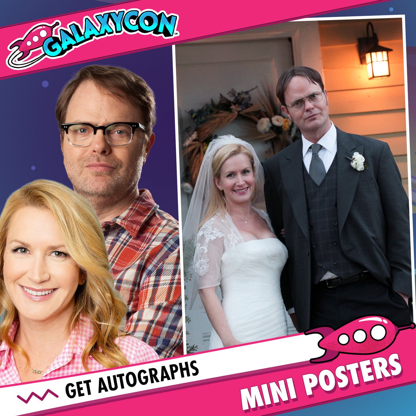 THE OFFICE: Duo Autograph Signing on Mini Posters, June 30