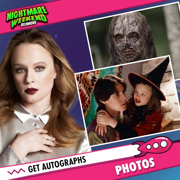 Thora Birch: Autograph Signing on Photos, September 28th