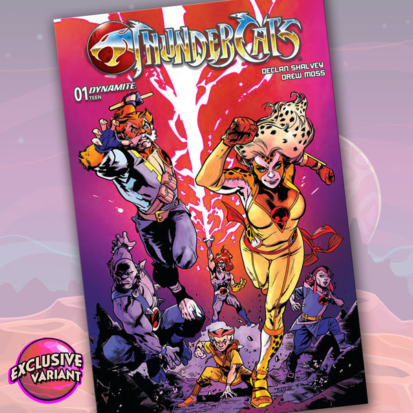 Thundercats #1 GalaxyCon Exclusive Mahmud Asrar Variant Trade Comic Book