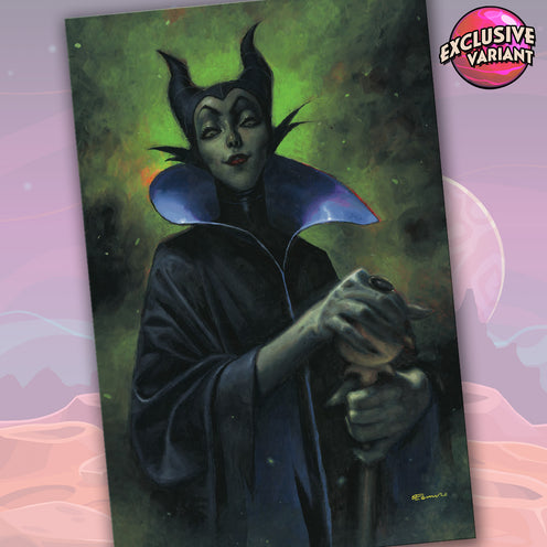 Disney Villains Maleficent #1 GalaxyCon Exclusive Tommaso Virgin Variant Comic Book