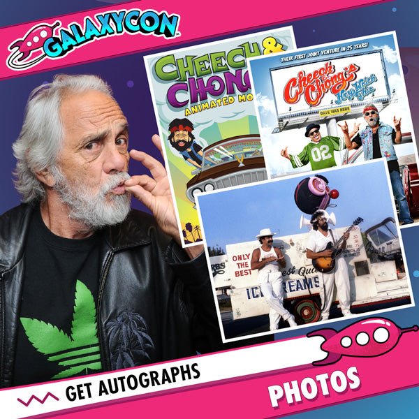 Tommy Chong: Autograph Signing on Photos, May 14