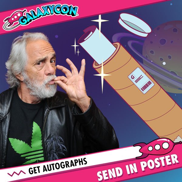 Tommy Chong: Send In Your Own Item to be Autographed, SALES CUT OFF 05/11/2026