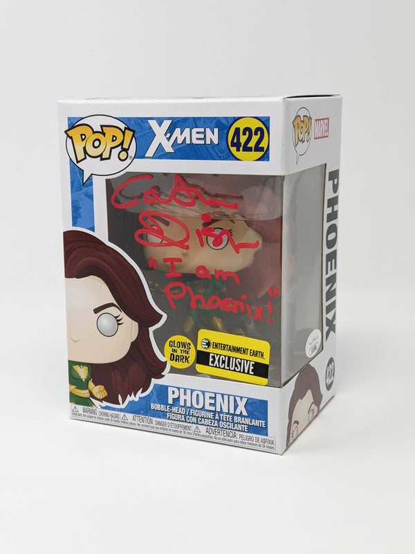 Catherine Disher Marvel X-Men Dark Phoenix #422 Exclusive Glow in the Dark Signed Funko Pop JSA Certified Autograph