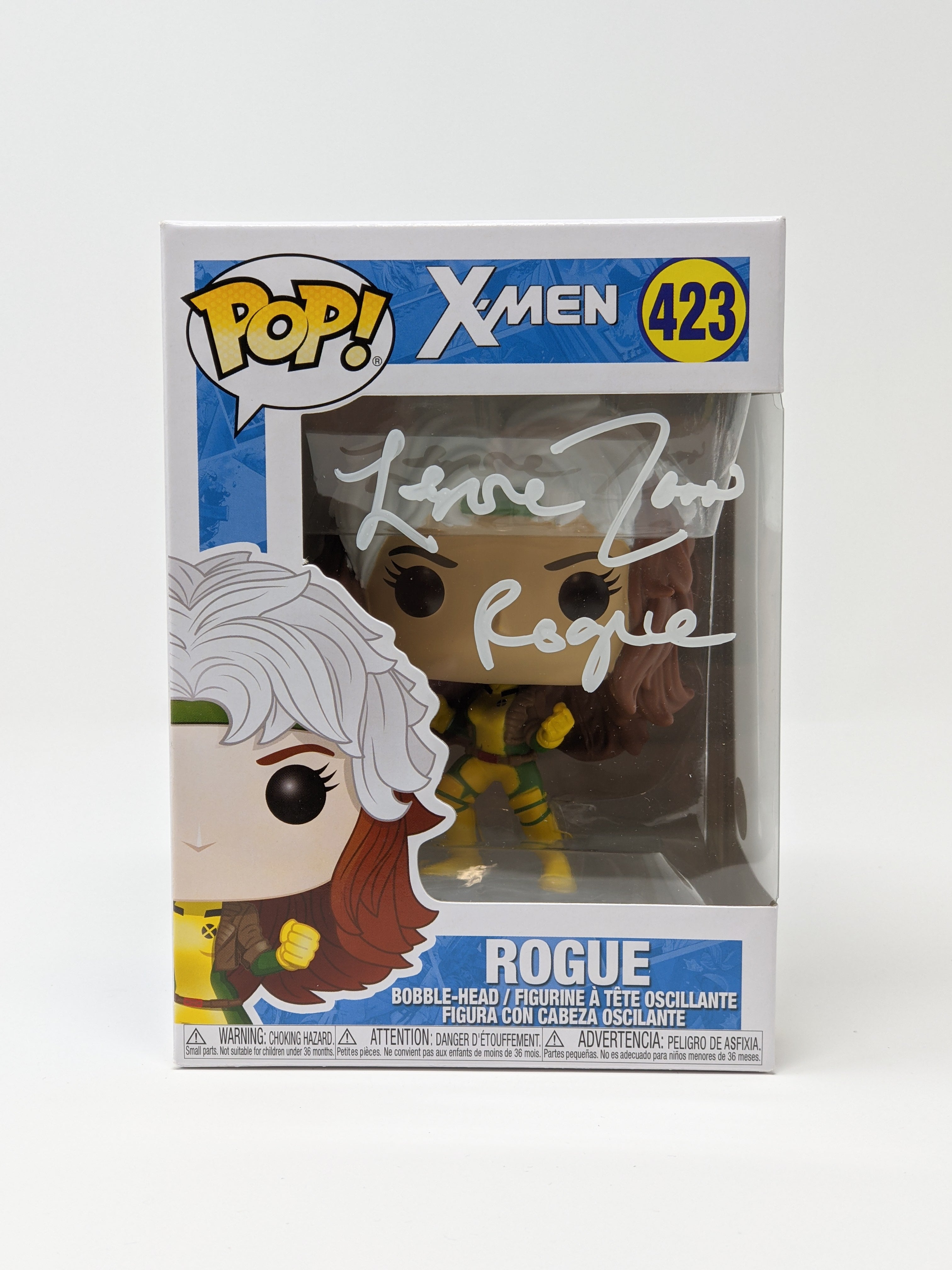 Lenore Zann Marvel X-Men Rogue #423 Signed Funko Pop JSA Certified Autograph
