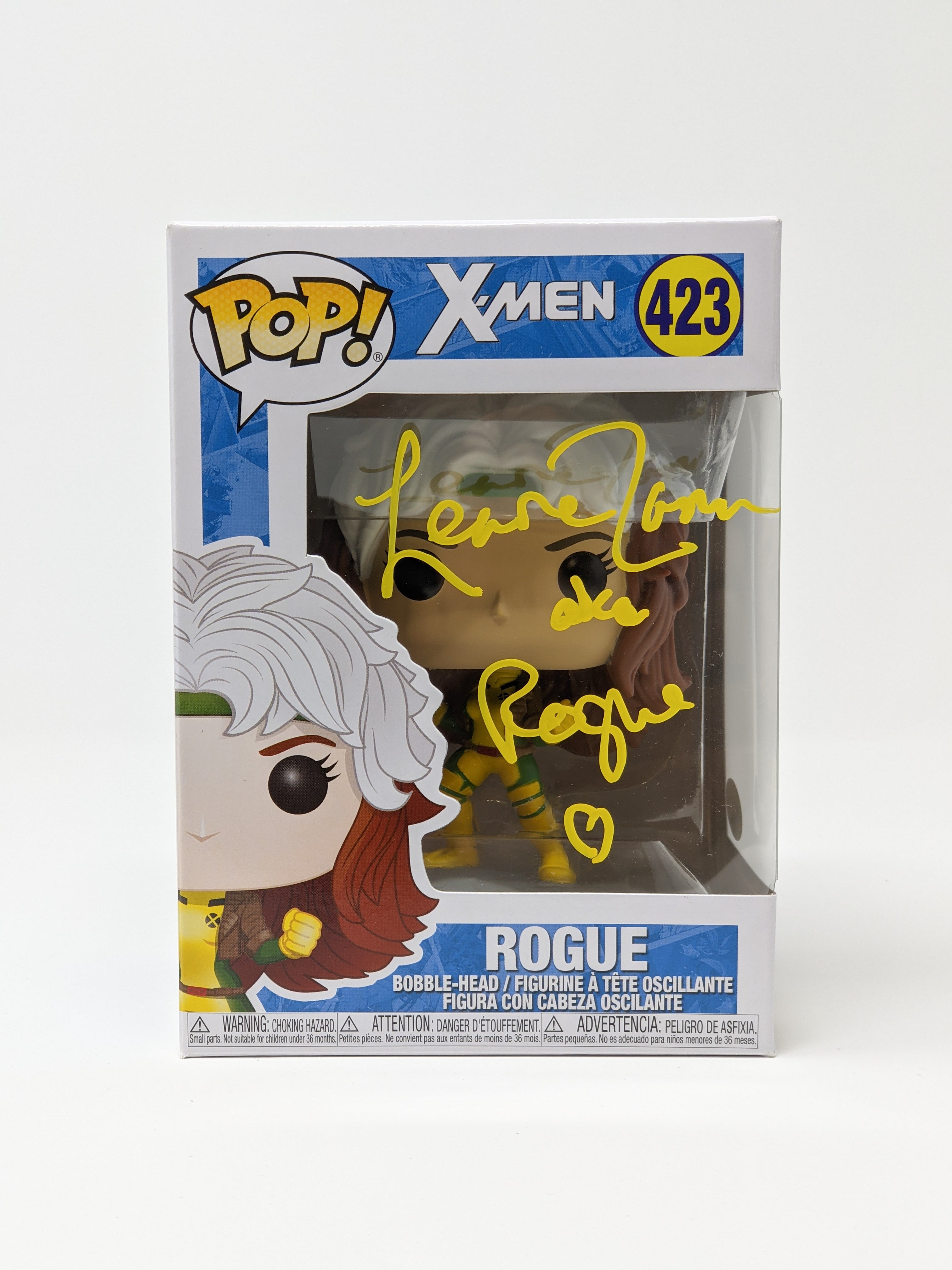 Lenore Zann Marvel X-Men Rogue #423 Signed Funko Pop JSA Certified Autograph