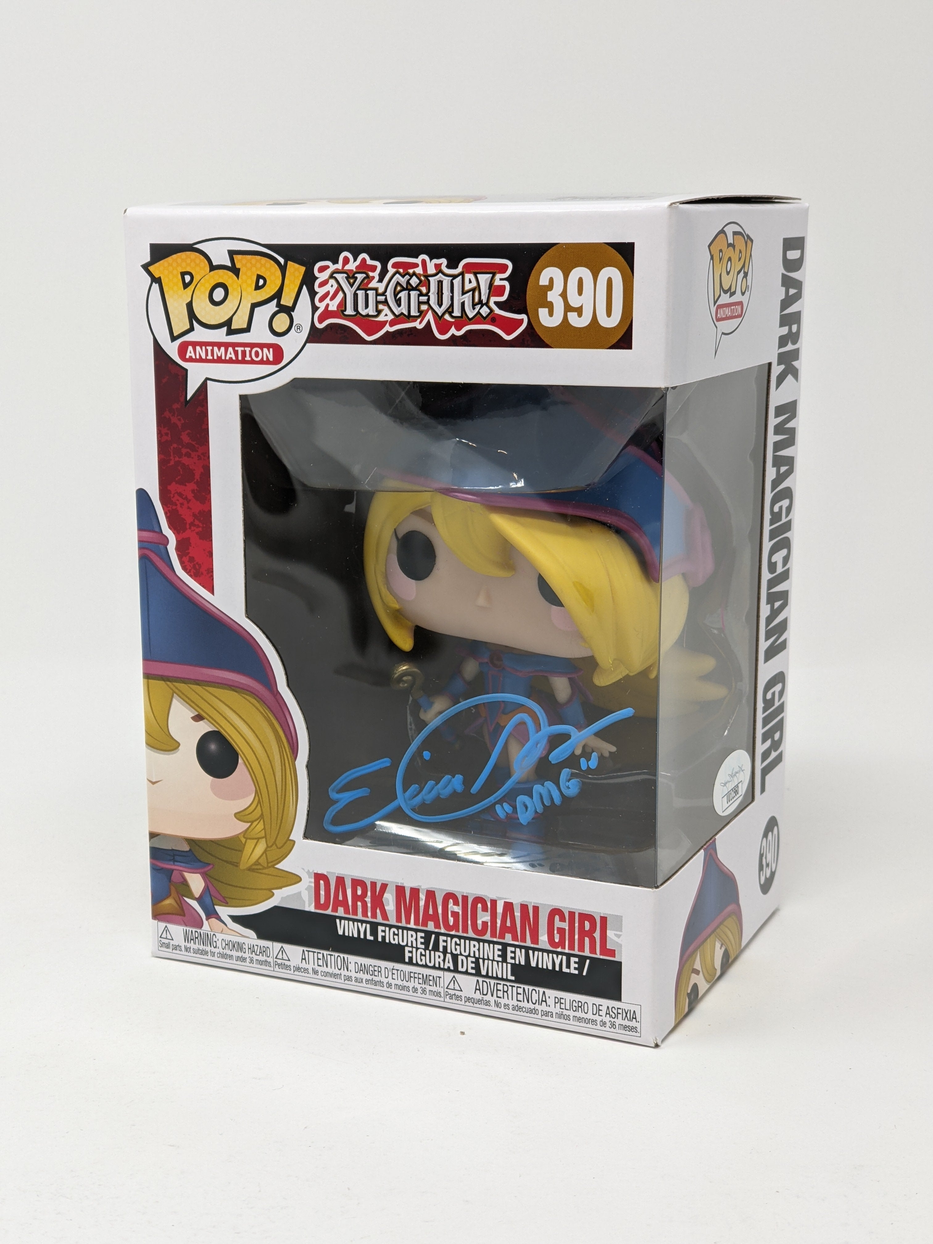Erica Schroeder YuGiOh Dark Magician Girl #390 Signed Funko Pop JSA COA Certified Autograph GalaxyCon
