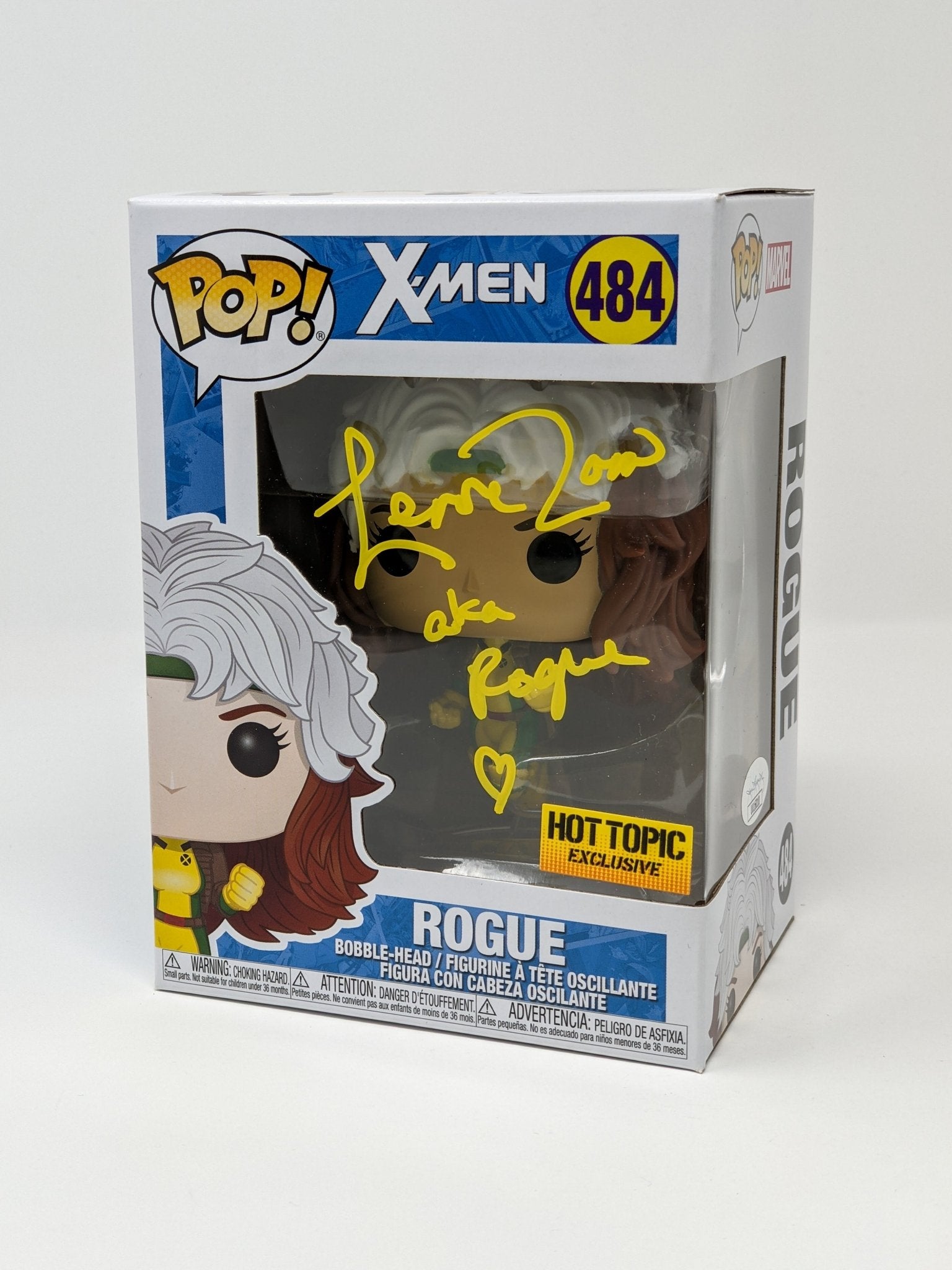 Lenore Zann Marvel X-Men Rogue #484 Exclusive Signed Funko Pop JSA Certified Autograph GalaxyCon