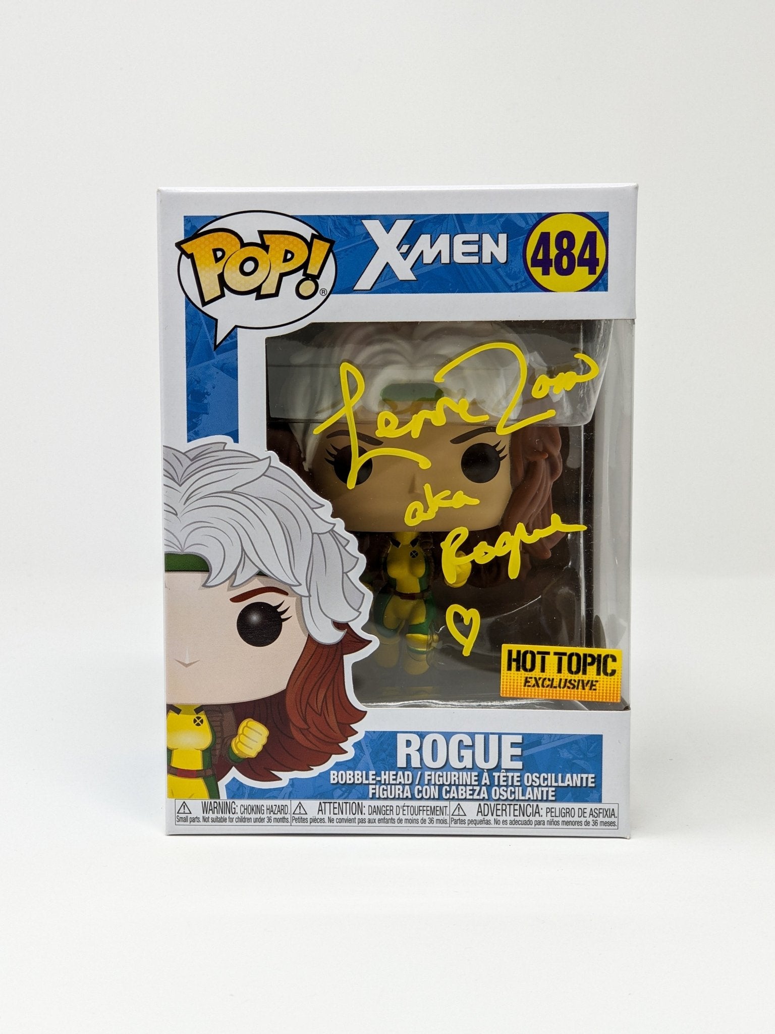 Lenore Zann Marvel X-Men Rogue #484 Exclusive Signed Funko Pop JSA Certified Autograph GalaxyCon