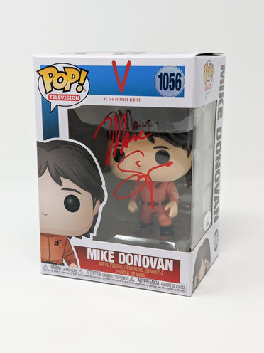 Marc Singer V Mike Donovan #1056 Signed Funko Pop JSA Certified Autograph