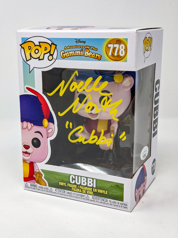 Noelle North Disney Gummi Bears Cubbi #778 Signed Funko Pop JSA Certified Autograph