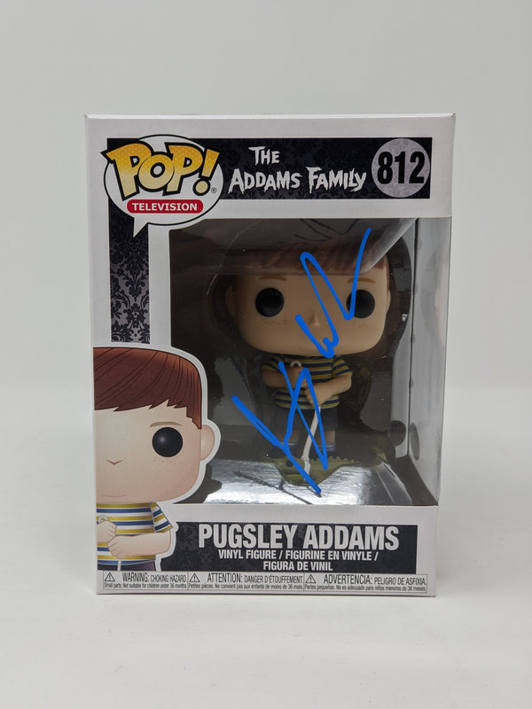 Jimmy Workman Addams Family Pugsley Addams #812 Signed Funko Pop JSA Certified Autograph GalaxyCon