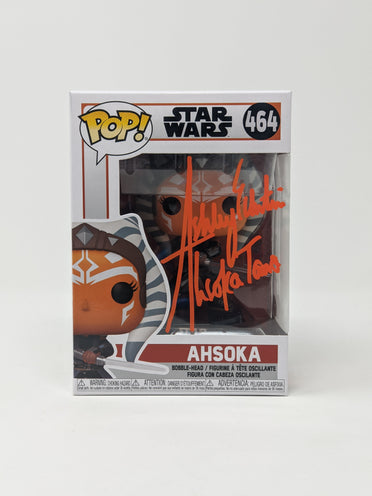 Ashley Eckstein Star Wars Ahsoka #464 Signed Funko Pop JSA Certified Autograph