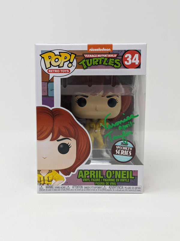 Veronica Taylor TMNT April O'Neil #34 Exclusive Signed Funko Pop JSA Certified Autograph GalaxyCon
