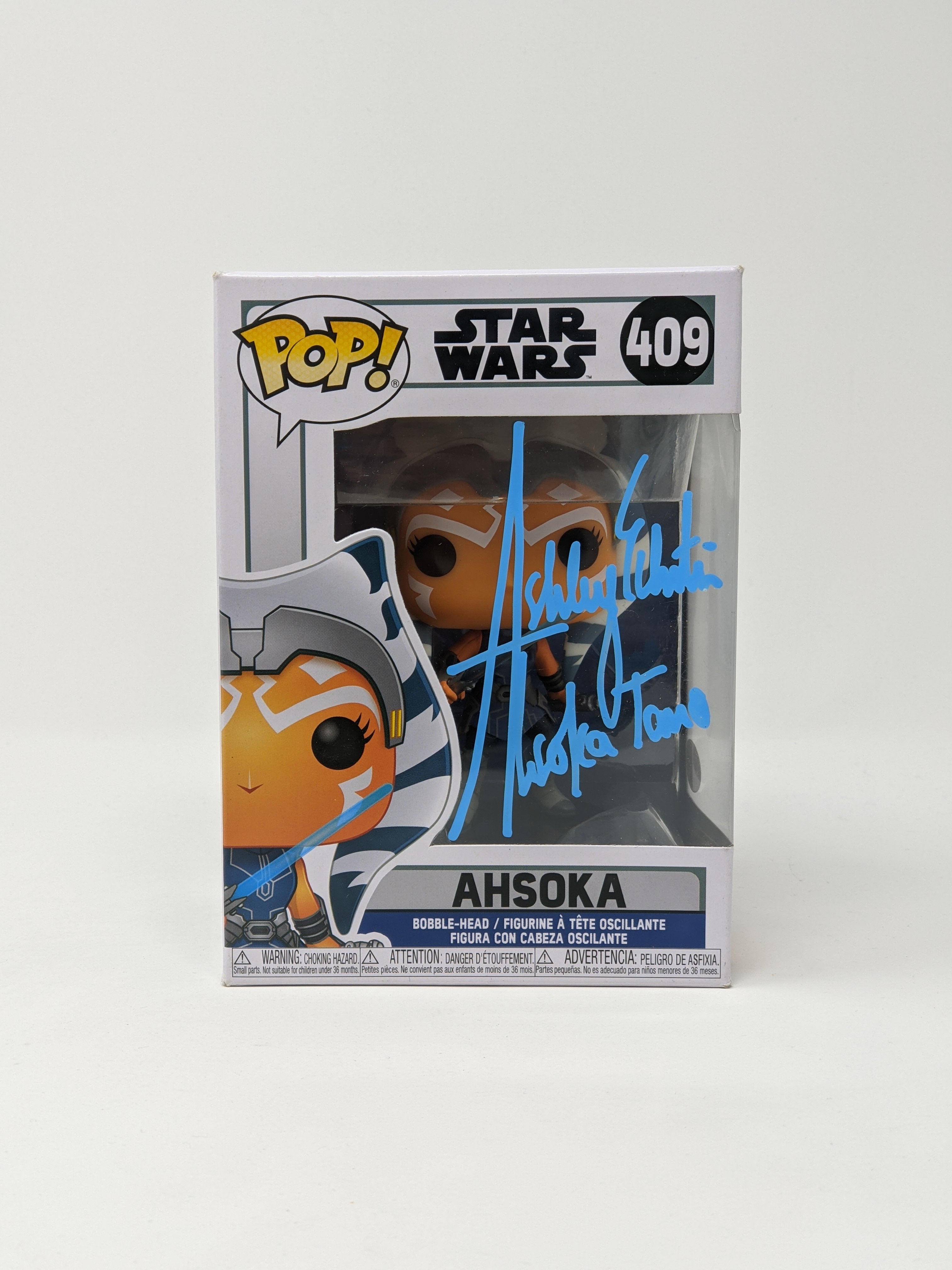 Ashley Eckstein Star Wars Ahsoka #409 Signed Funko Pop JSA COA Certified Autograph