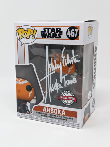 Ashley Eckstein Star Wars Ahsoka #467 Exclusive Signed Funko Pop JSA Certified Autograph