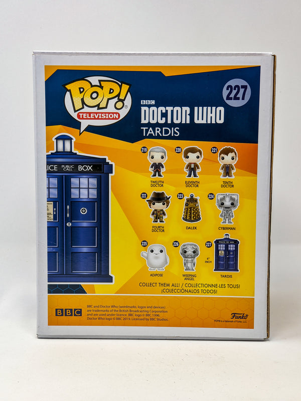 Doctor Who Tardis #227 Signed Funko Pop Cast x5 Gillan Coleman McCoy Kingston Davidson JSA Certified Autograph