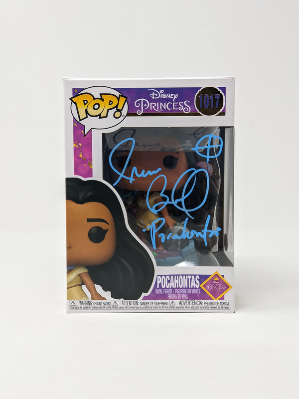 Irene Bedard Disney Pocahontas #1017 Signed Funko Pop JSA Certified Autograph